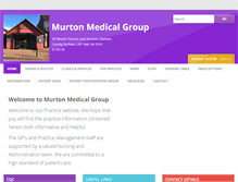 Tablet Screenshot of murtonmedicalgroup.nhs.uk